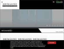 Tablet Screenshot of drimagine.com